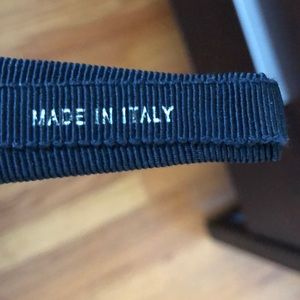 Salvatore Ferragamo Accessories - Auth Salvatore Ferragamo Wide Headband Black Salvatore Ferragamo Accessories - Auth Salvatore Ferragamo Wide Headband Black